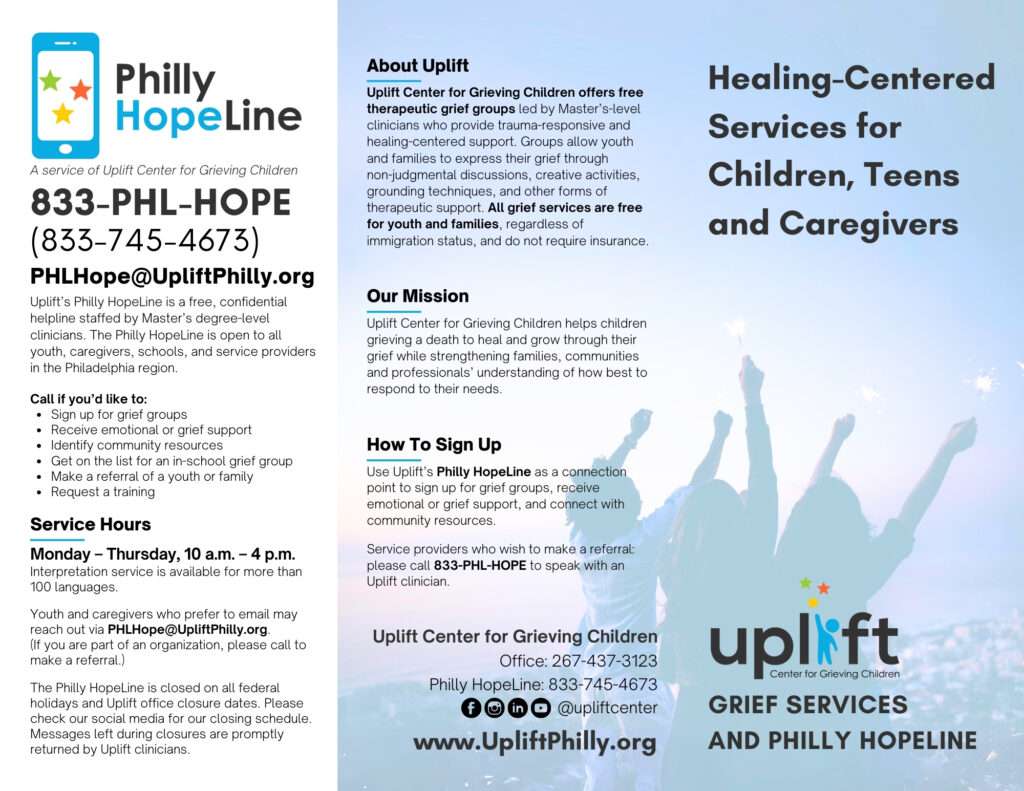 Uplift All Programs - Front